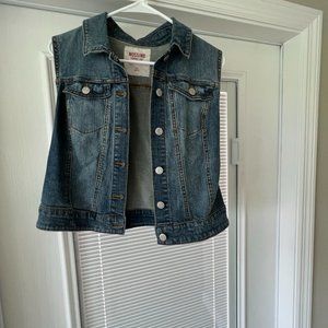 Ladies/Women's Mossimo Jeans Vest Large
